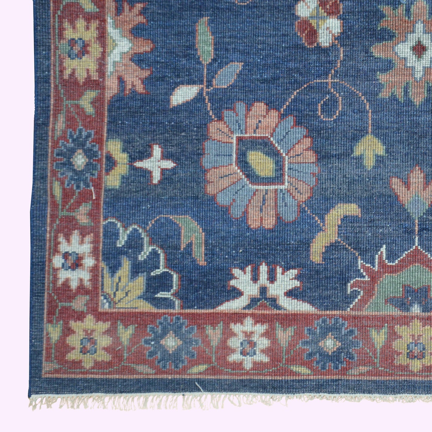 8a5a1e-8b.myshopify.com Farookht Turkish Subdued Rug Handcrafted Wool Rug Classic Rug Neutral High-Quality Contemporary Oushak Rug Superior Wool Turkish Rug | 8ft x 10ft | F-HKOU-018