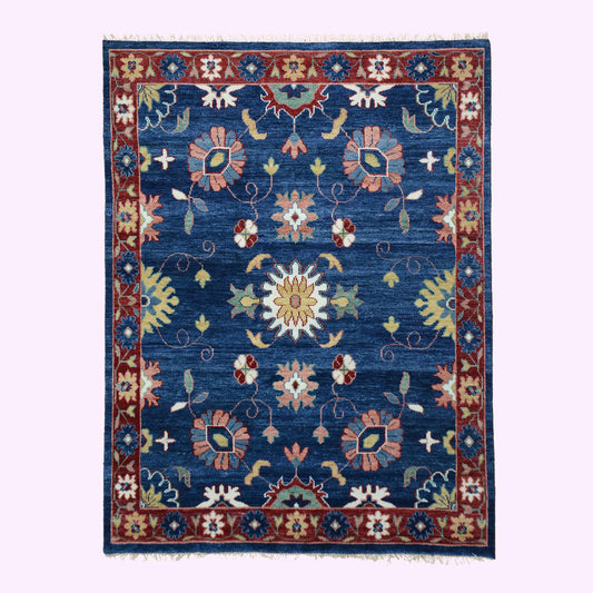8a5a1e-8b.myshopify.com Farookht Turkish Subdued Rug Handcrafted Wool Rug Classic Rug Neutral High-Quality Contemporary Oushak Rug Superior Wool Turkish Rug | 8ft x 10ft | F-HKOU-018